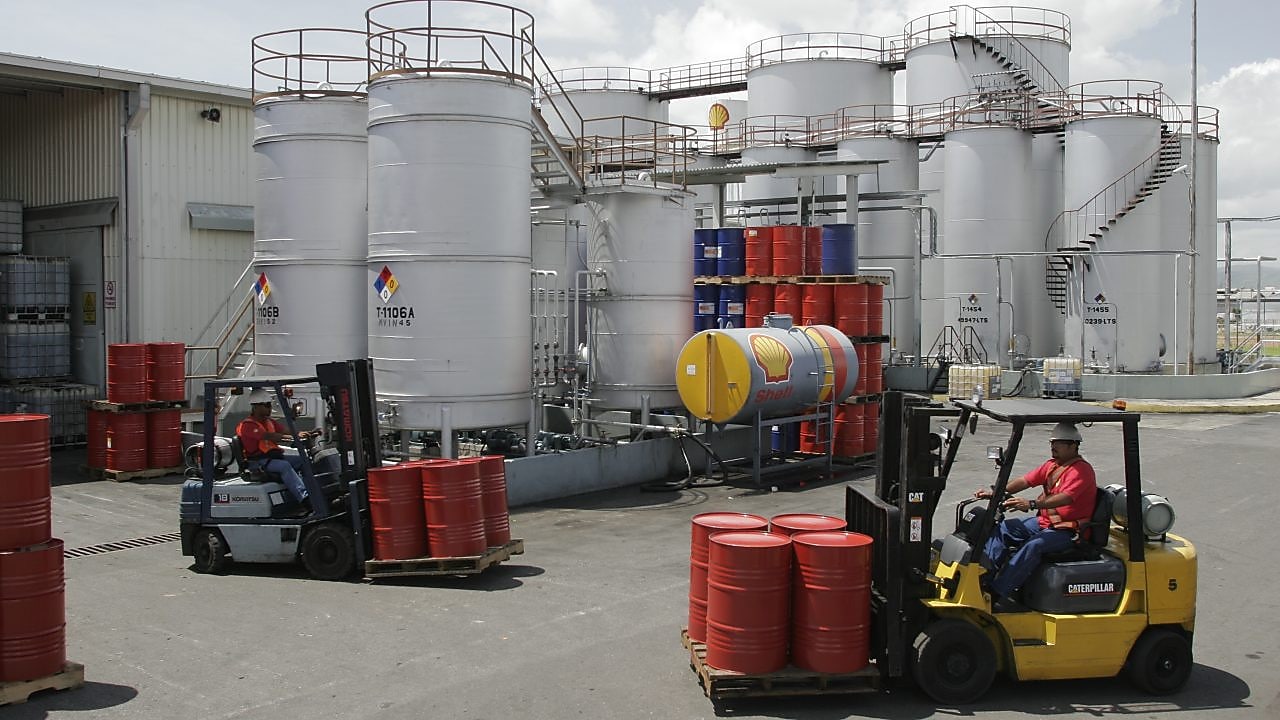 Planta de lubricantes Shell en Venezuela