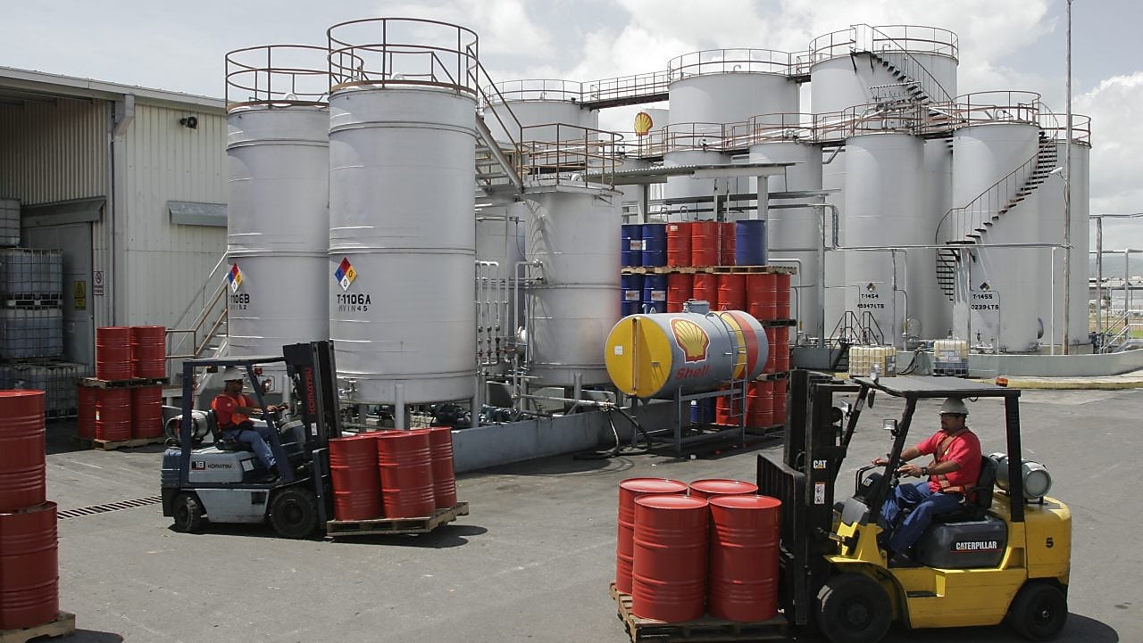 Planta de lubricantes Shell en Venezuela