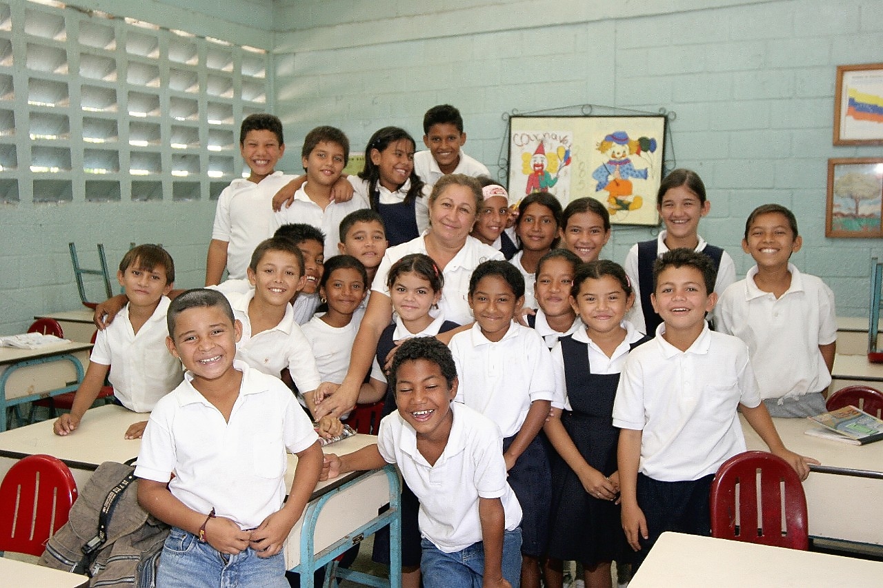 Programa de formación “Jóvenes Emprendedores” - Niños en la Escuela Don Juan Vicente Bolivar Barranquitas,  Estado Zulia- Venezuela 